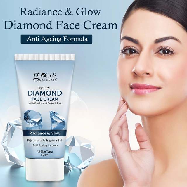 Globus Naturals Revival Diamond Face Cream (50 g)