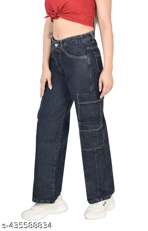 Denim Jeans for Women (Black, 28)