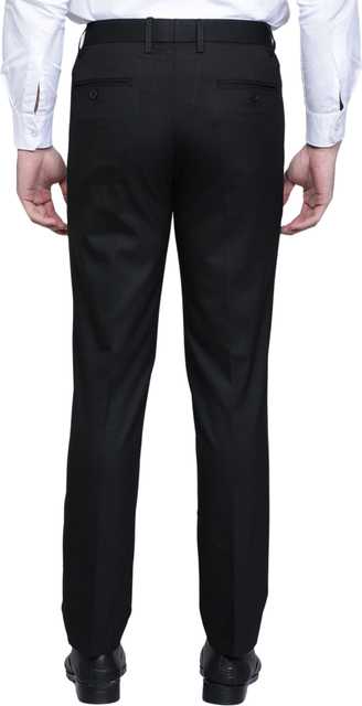 Haul Chic Best Formal Men's Trouser (Black, 28) (HSM-39)