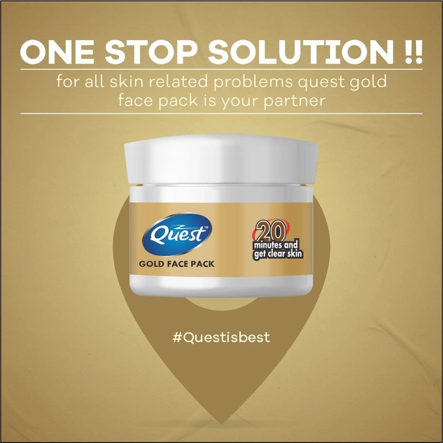 Quest Gold Face Pack (50 ml)