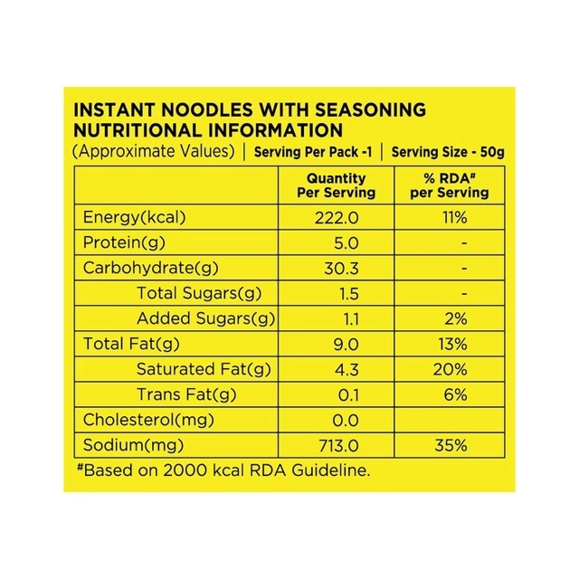 टॉप्स मसाला इंस्टेंट नूडल 50 g (सेट ऑफ 12)