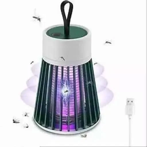 ABS Plastic Electronic Led Mosquito Lamp (White)