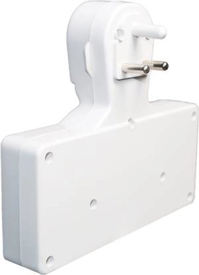 SGJET 4 UNIVERSAL SOCKET 3 SWITCH MULTI PLUG EXTENSION BOARD 4 Socket Extension Boards  (White, Pack of 1)