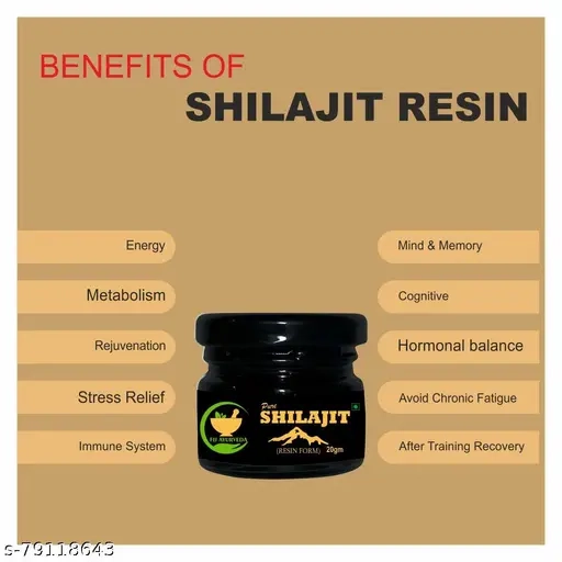 Fij Ayurveda Pure Shilajit Resin (20 g)