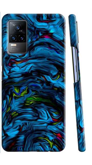3D Designer Mobile Back Cover For Vivo Y73 & Vivo V21E 4G (Multicolor) (RH-1780)