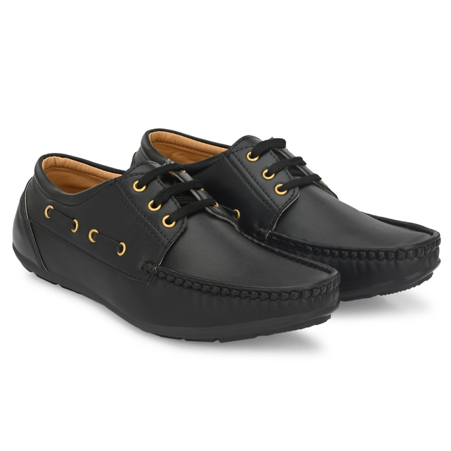 Loafers for Men (Black, 6)