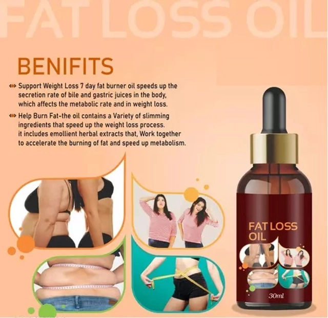 Herbal Fat Loss Oil (30 ml)