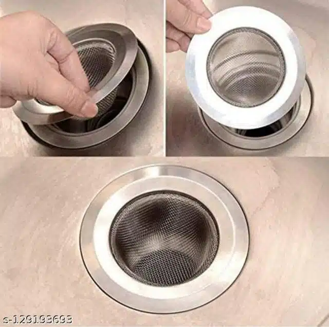 Sink Strainer for Kitchen (Silver)