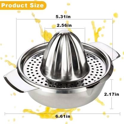 Dynore kitchenware Stainless Steel Manual Citrus Juicer