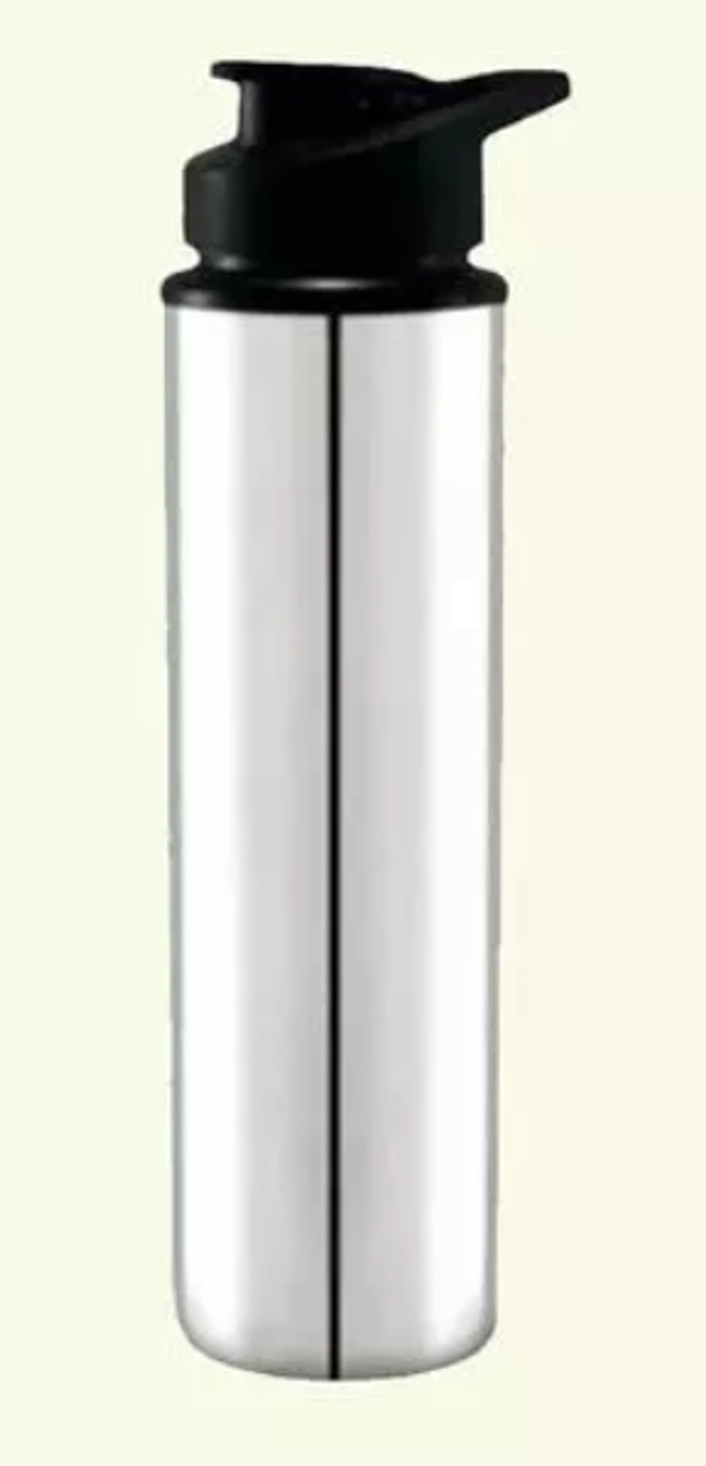 Stainless Steel Water Bottle (Silver, 900 ml)