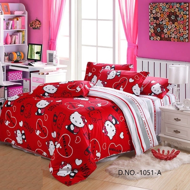 Polycotton Double Bedsheet with 2 Pillow Cover (Multicolor, 90x90 inches)