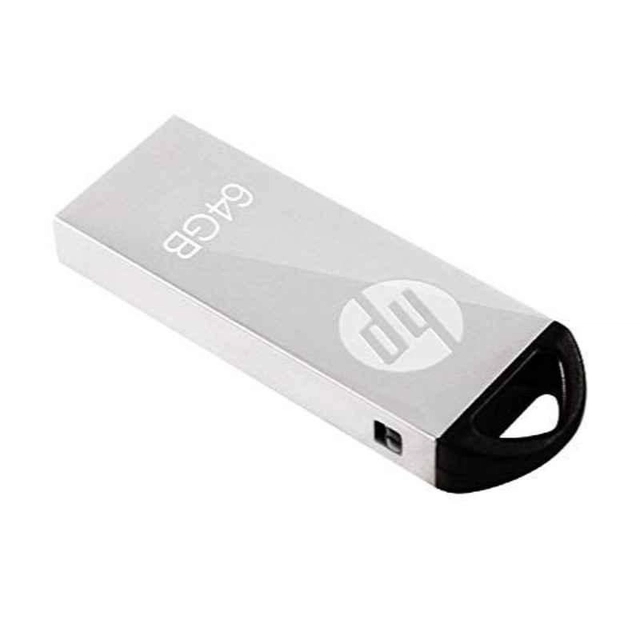 HP V220W Pendrive (Silver, 64 GB)