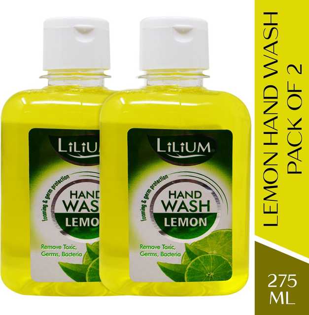 Lemon Foaming Hand Wash Set (Pack of 2) (2 X 275 ml) (GCI-213)