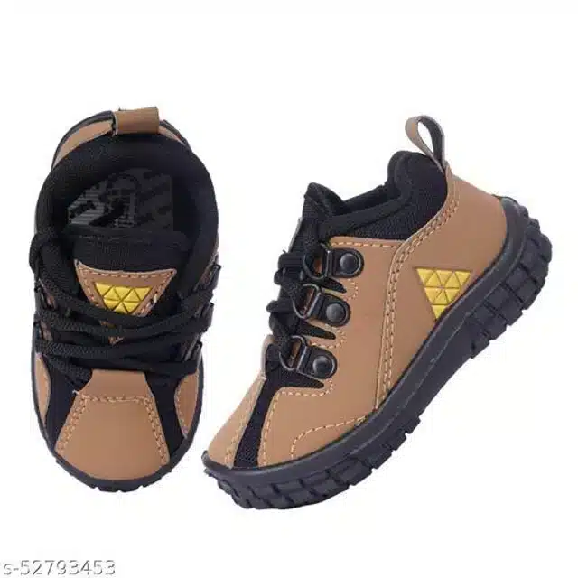 Casual Shoes for Infants (Brown & Black, 2-2.5 Years)