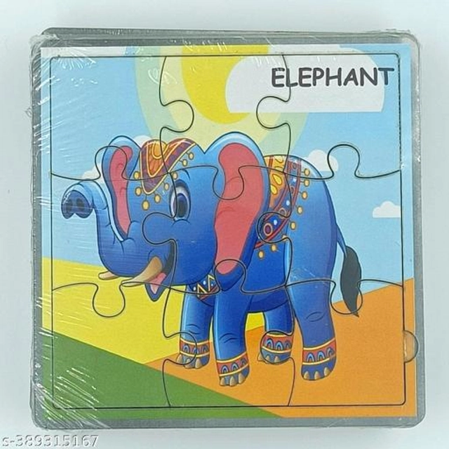 Wooden Puzzle for Kids (Multicolor, Pack of 2)