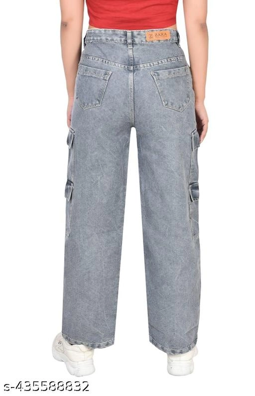 Denim Jeans for Women (Grey, 28)