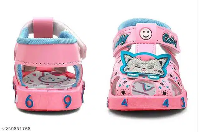 Sandals for Kids (Pink, 9-12 Months)