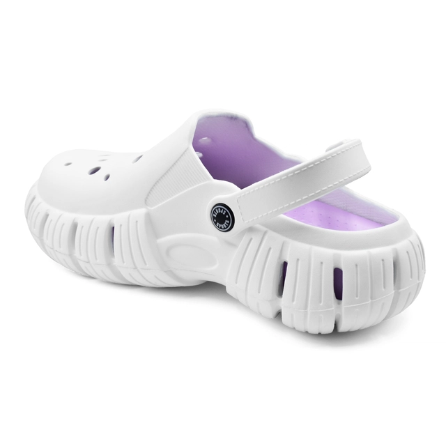 Clogs for Women (White, 5)