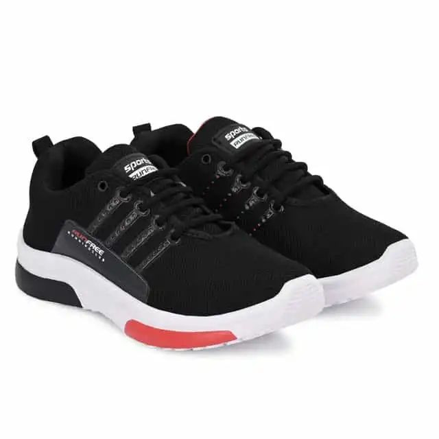 Birde Trendy Sports Shoes For Men (Black, 6) (BRD-567)