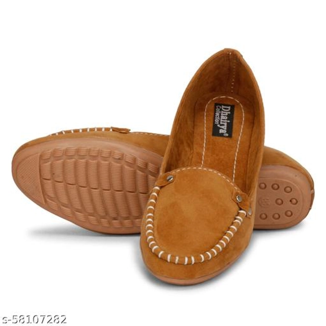 Loafers for Women (Brown, 3)