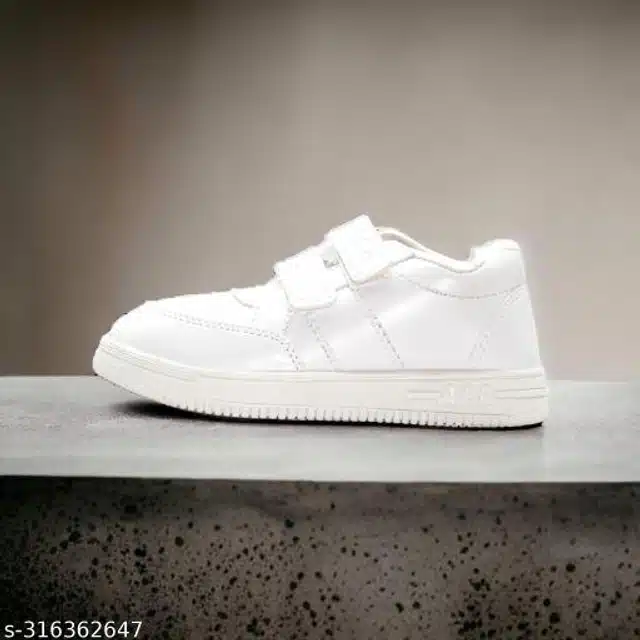 School Shoes for Kids (White, 3-3.5 Years)