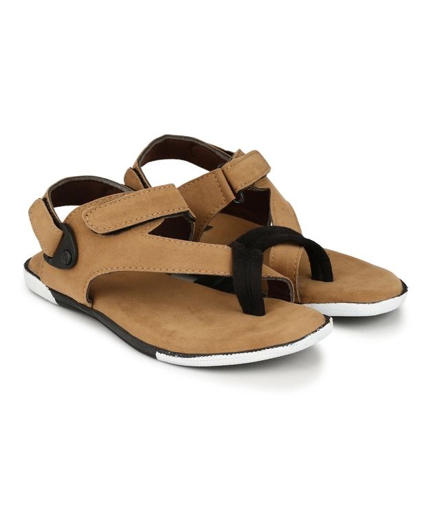 Sandals for Men (Beige, 6)