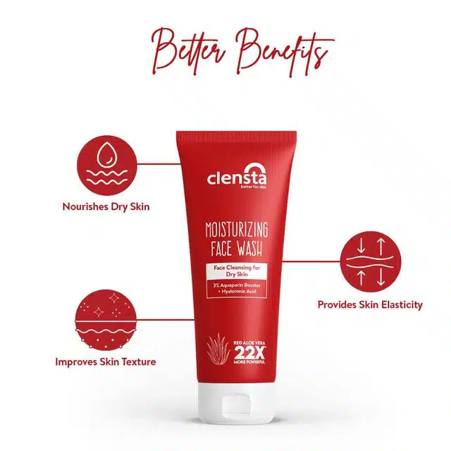Clensta All day Moisturizer with SPF 30 Light Face Moisturizer Face Cream Soft Skin and Sun Protection For All Men and Women 50 ml
