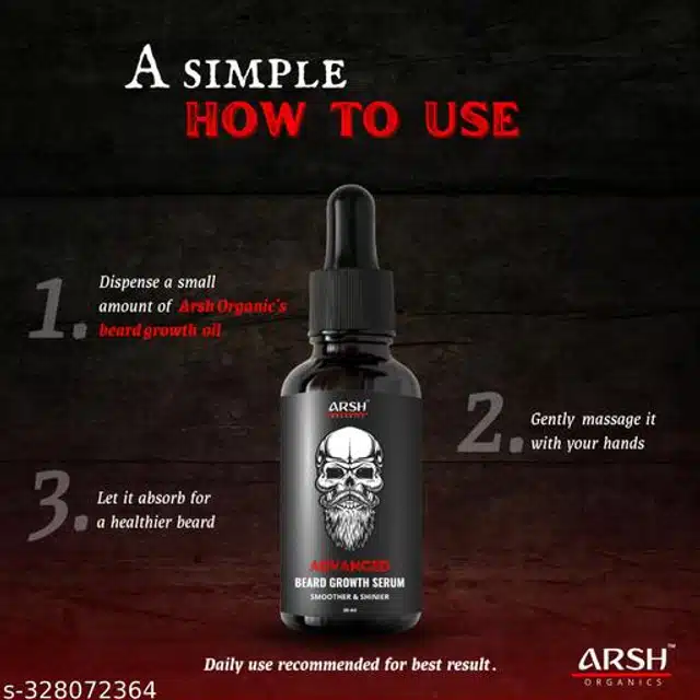 Arsh Advanced Beard Growth Oil (30 ml)