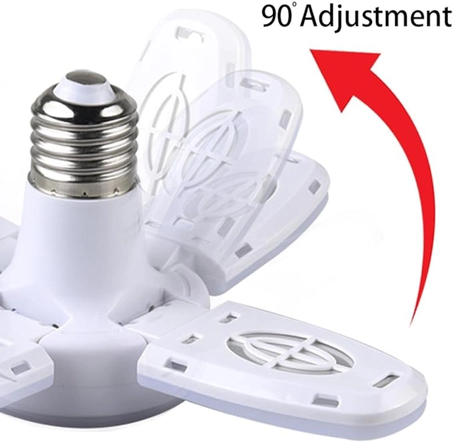 Energy Saving Fan Shape Small Size LED Bulb (White, 25 W, Pack of 1)