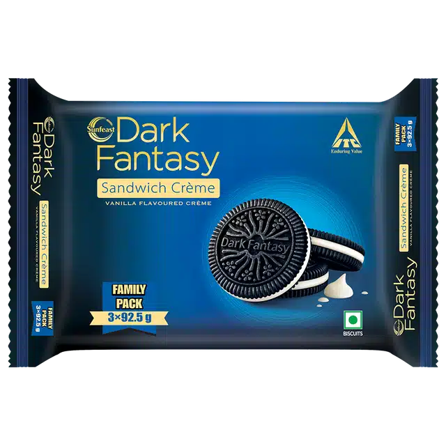 Sunfeast Dark Fantasy Vanilla Creme - 277.5 g