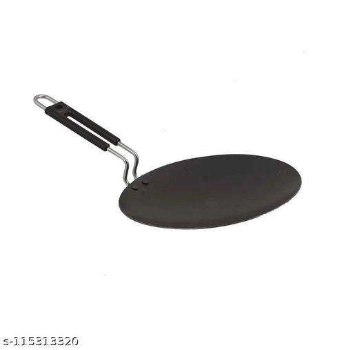 Cast Iron Tawa (Black)