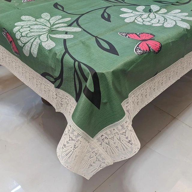 PVC Printed Table Cover (Multicolor, 40x60 inches)