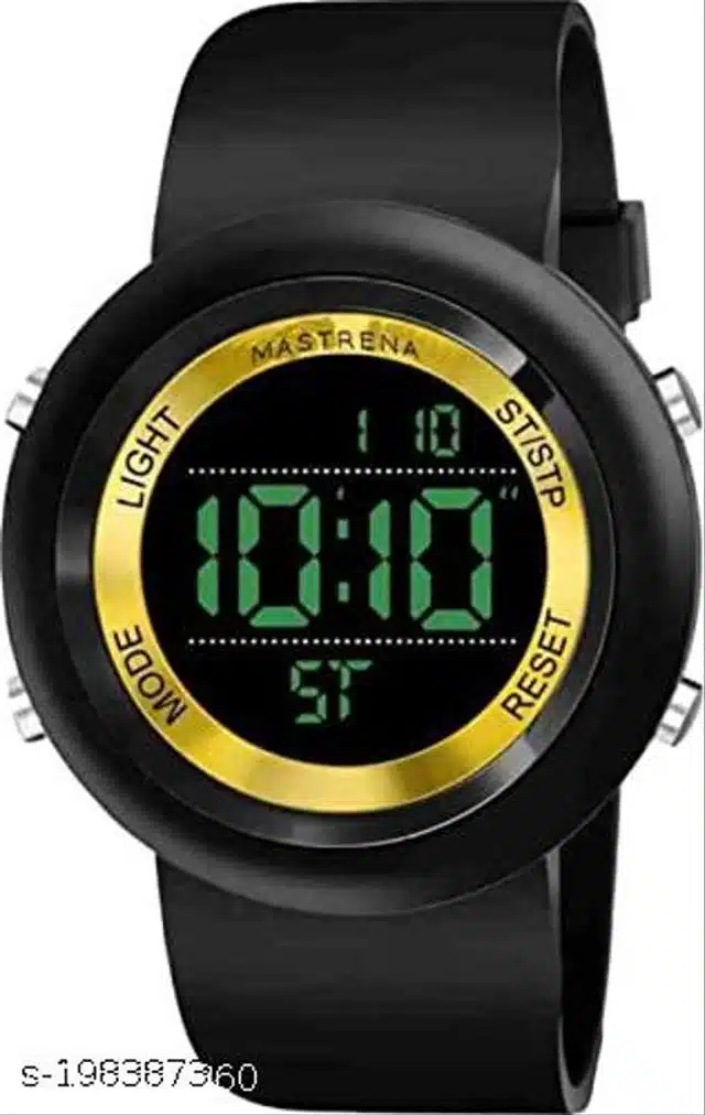 Digital Sports Watch for Men (Multicolor)