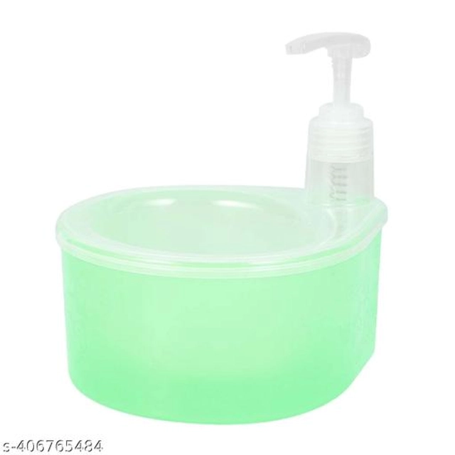 Liquid Soap Dispenser (Green, 1000 ml)