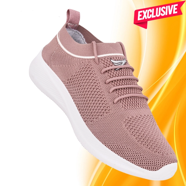 Sports Shoes for Women (Pink, 6)