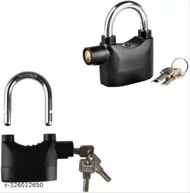 Electric Portable Alarm Lock (Black)