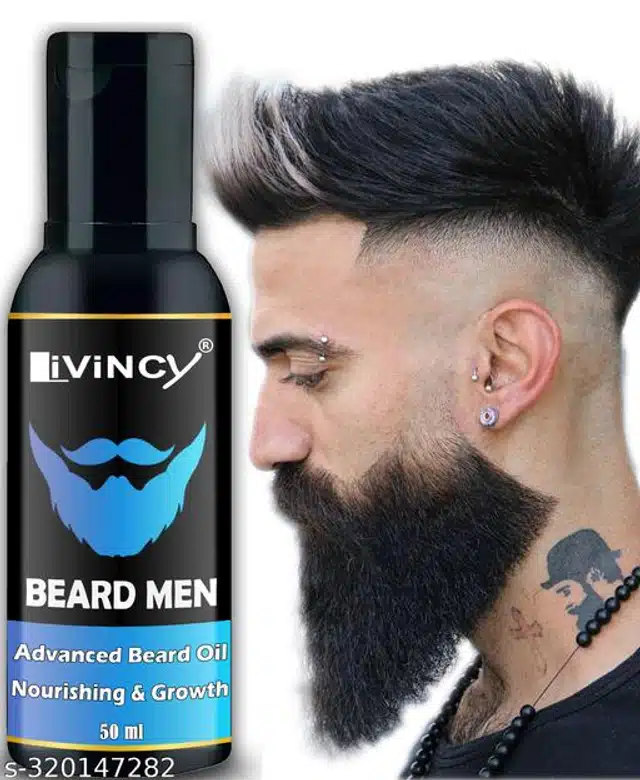 Livincy Beard Growth Oil (50 ml)