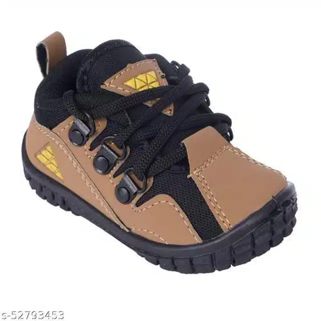 Casual Shoes for Infants (Brown & Black, 2-2.5 Years)