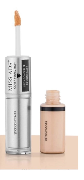 Miss ADS Cover 2-in-1 Perfection Stick Concealer (Pack of 1)