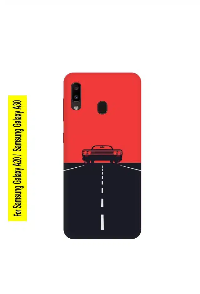 Printed Matte Finish Hard Back Cover for Samsung Galaxy A20/Samsung Galaxy A30