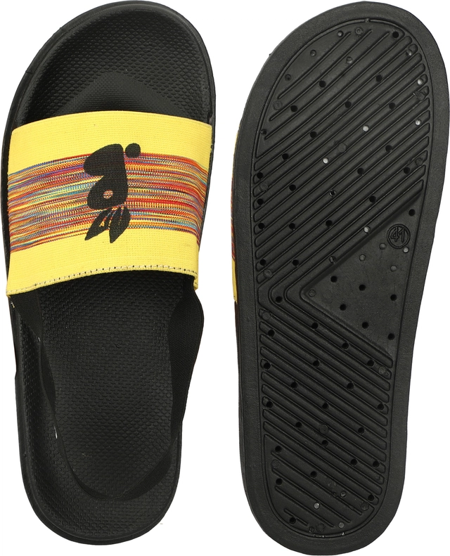 Sliders for Men (Yellow, 6)