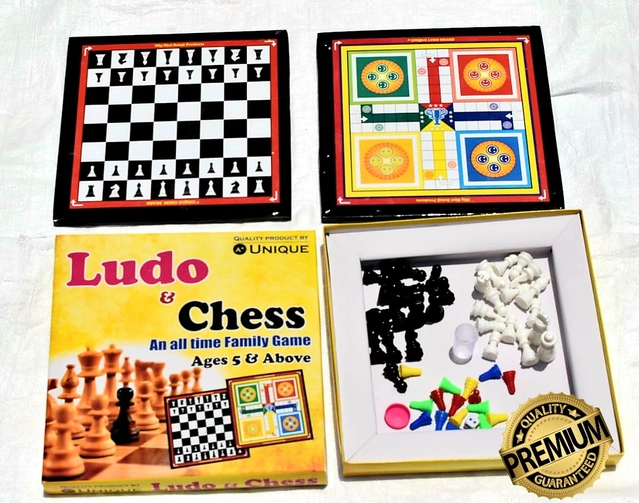 2 in 1 Board Games (Multicolor)