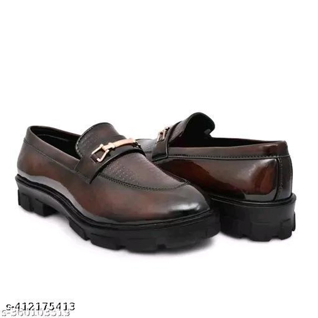 Loafers for Men (Brown, 6)