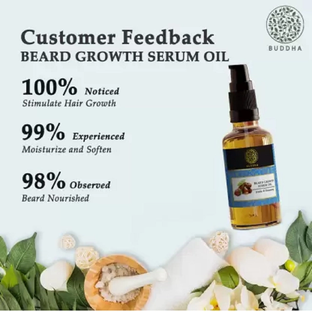 Buddha Natural Beard Growth Oil (25 ml)