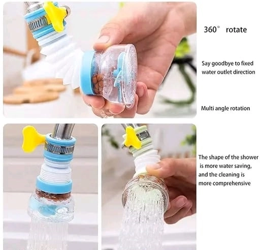 360 Rotating Nozzle Shower (Multicolor)