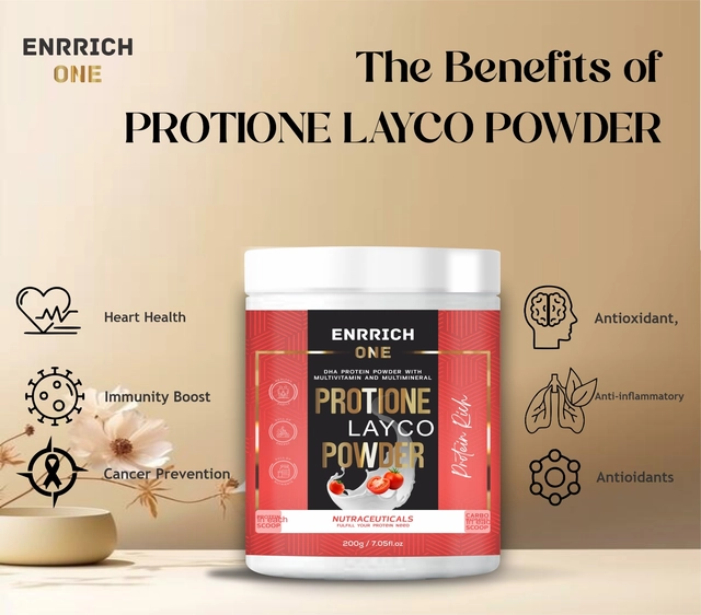 Enrrich One Protione Tomato Flavoured Layco Protein Powder (200 g)