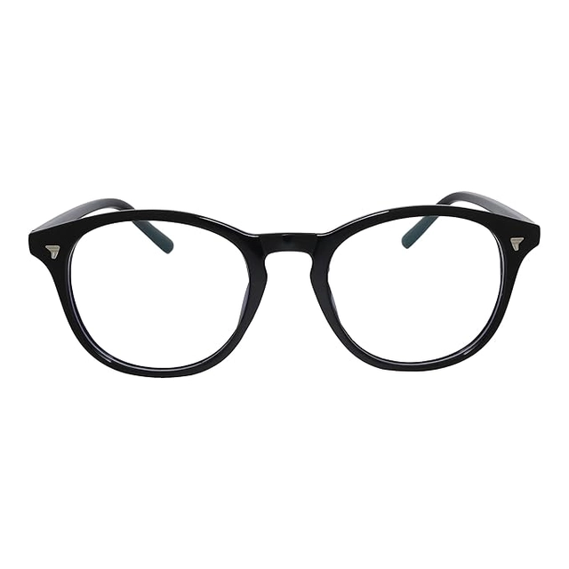 Plastic Sunglasses for Men & Women (Black)