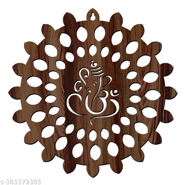 Wooden Wall Decor Hanging (Brown)