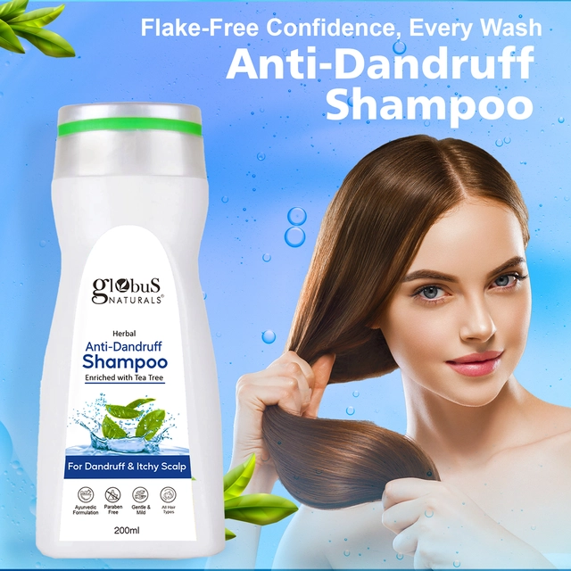 Globus Naturals Anti Dandruff Shampoo (200 ml)