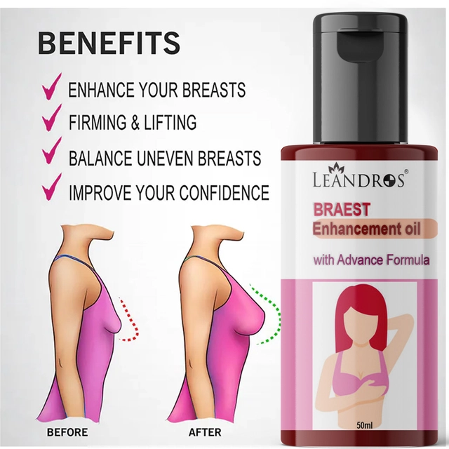 Leandros Breast Enhancement Oil (50 ml)